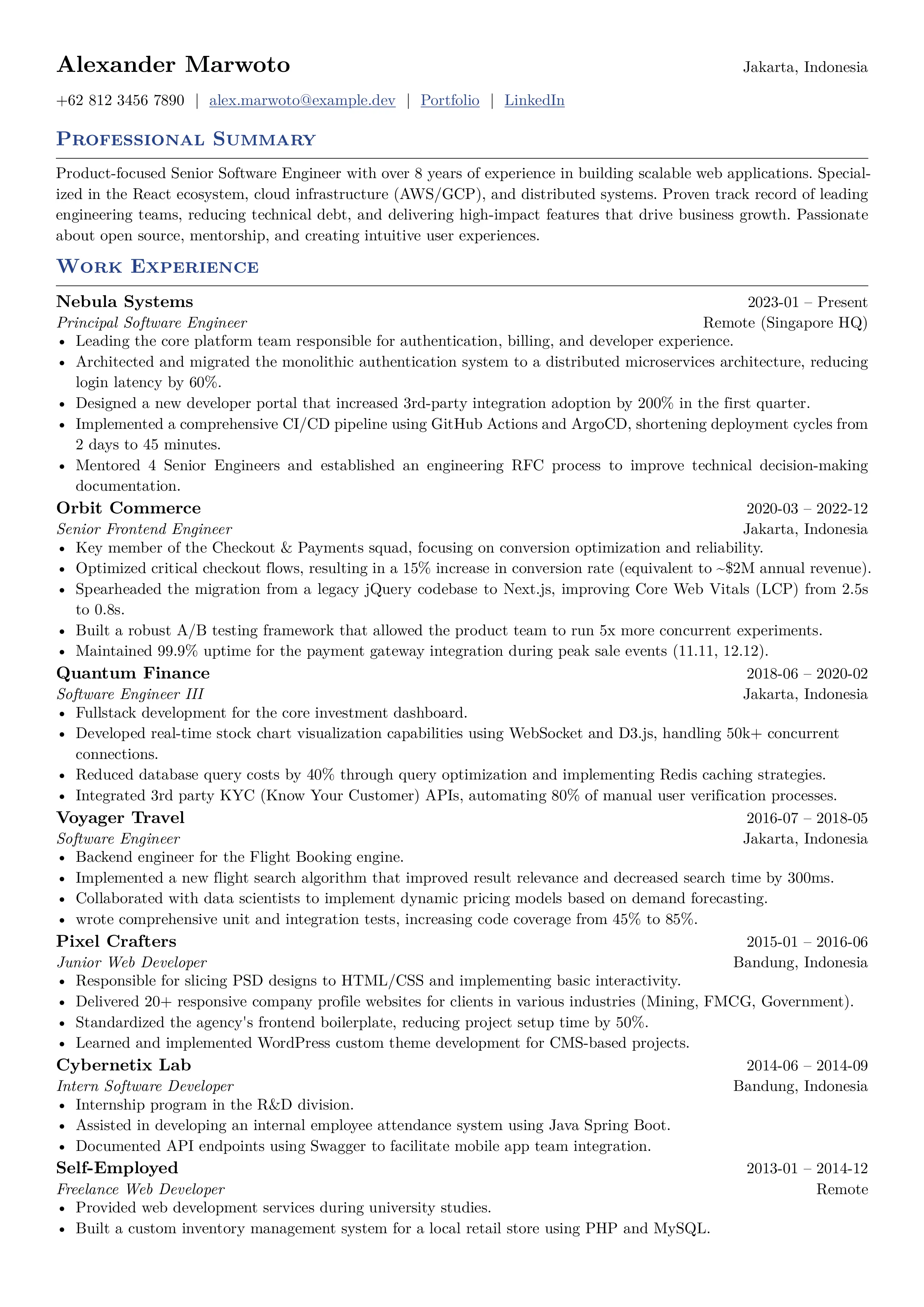 Template 8 template preview